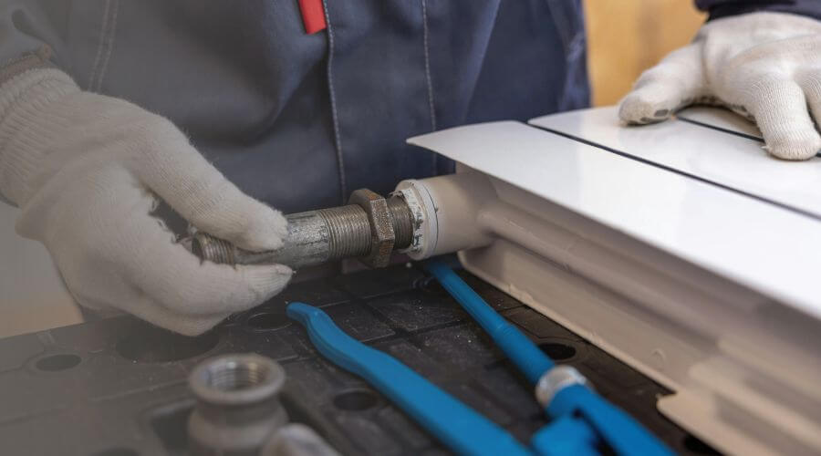 Gas Line Leak Repair in Conway, WA